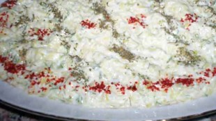 Karaçay usulü kabak salatası Tarifi