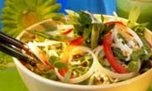 Pirinçli semizotu salatası Tarifi