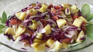 Balıklı Patates Salatası Tarifi