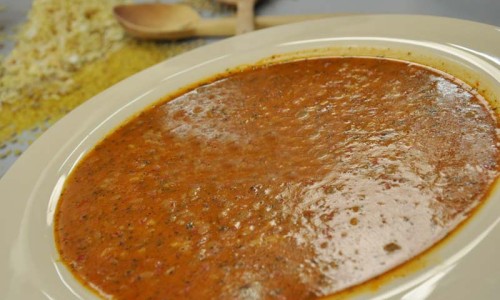 Bulgurlu Mercimek Çorbası Tarifi