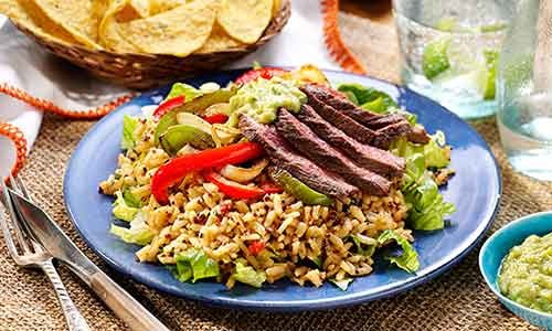 Fajita pirinç salatası Tarifi