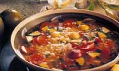 Pirinçli sebze çorbası Tarifi