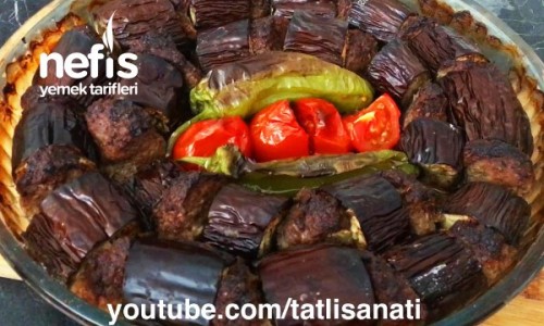 Fırında Patlıcan Kebabı | Tüm Püf Noktalarıyla Antep Usulü Patlıcan Kebap Tarifi (Videolu)
